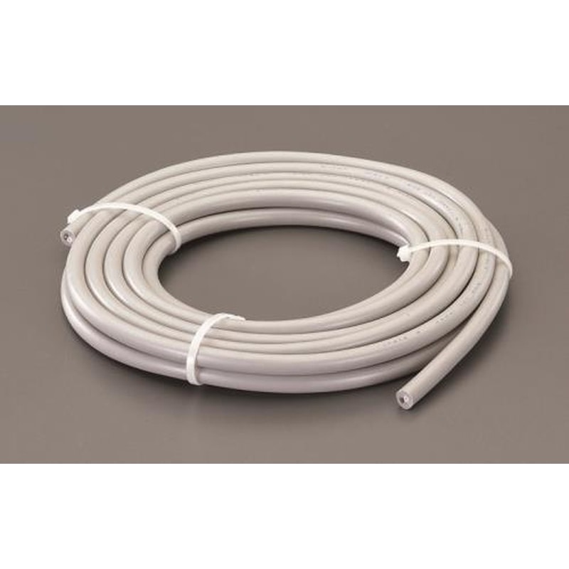 エスコ EA940AG-602 0.75m㎡x10m/2芯ビニールキャブタイヤケーブル 1個（ご注文単位1個）【直送品】