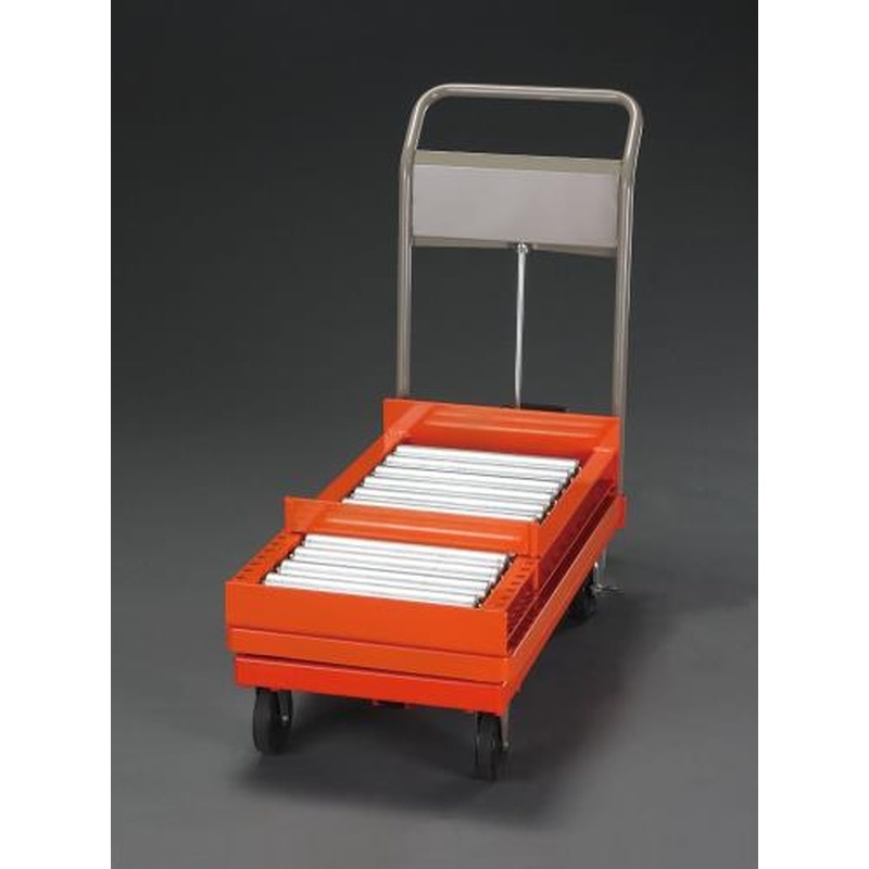 エスコ EA520XB-0A 400x720mm/130kgテーブルリフト(ローラーコンベアー付) 1個（ご注文単位1個）【直送品】