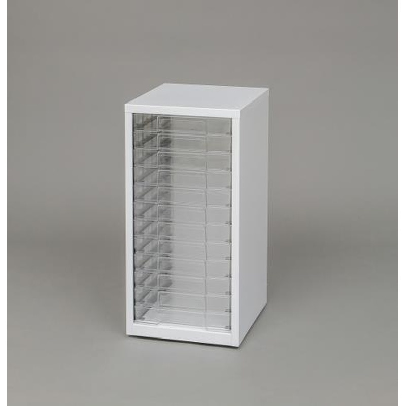 エスコ EA954FB-50A 291x330x605mm/12段キャビネット(トレー型) 1個（ご注文単位1個）【直送品】