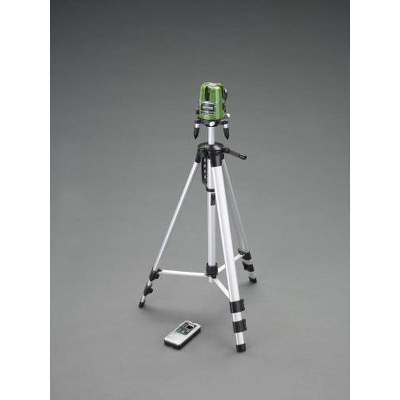 エスコ EA780K-6SA レーザー墨出し器(グリーンレーザー/三脚・受光器) 1個（ご注文単位1個）【直送品】