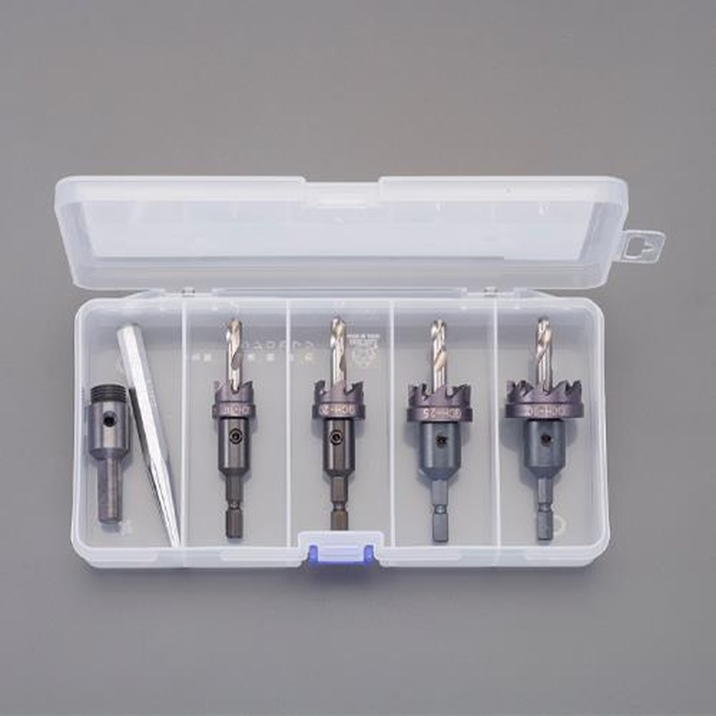 エスコ EA824HT-1 16-30mmホールソーセット(六角軸/Co-HSS) 1個（ご注文単位1個）【直送品】