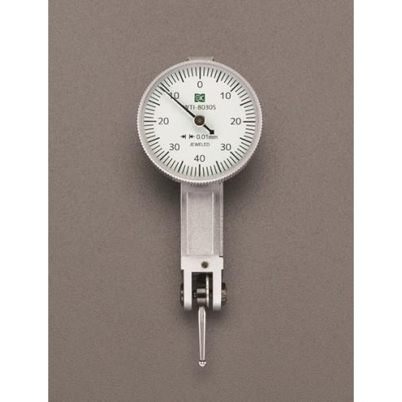 エスコ EA725MB-1A 0.8mm/0.01/30mmダイアルインジケーター 1個(ご注文単位1個)【直送品】
