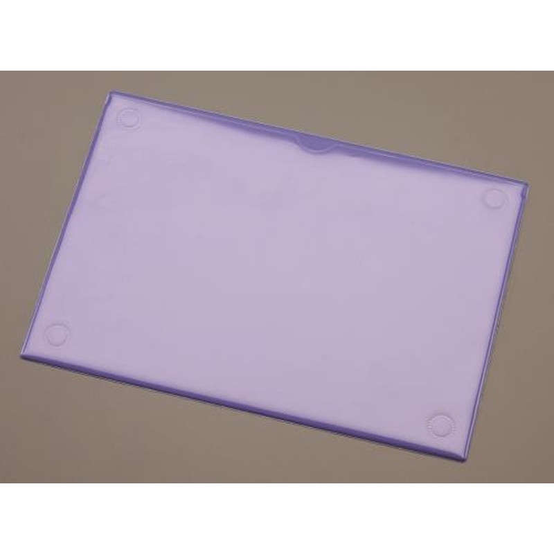 エスコ EA762DB-11A 215x310mm/A4マグネットカードケース(青) 1個（ご注文単位1個）【直送品】