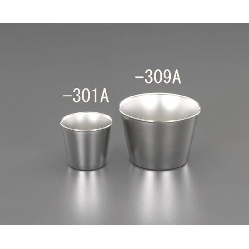 エスコ EA508SB-309A φ82x58mm/225mlカップ(ステンレス製) 1個（ご注文単位1個）【直送品】