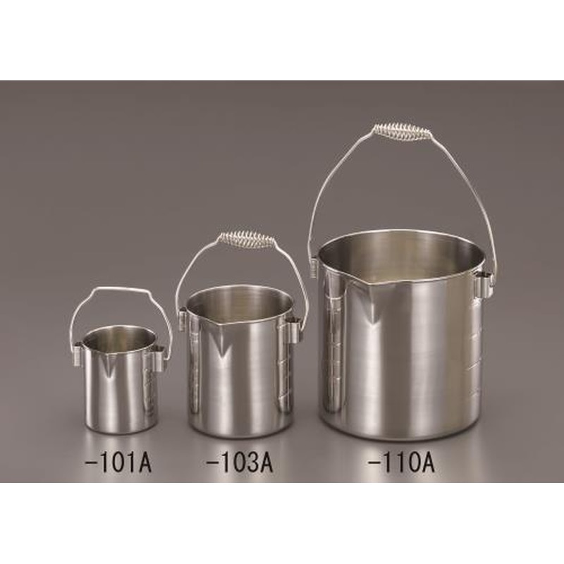 エスコ EA508SG-105A φ179x215mm/5.0Lポット(ステンレス製) 1個（ご注文単位1個）【直送品】