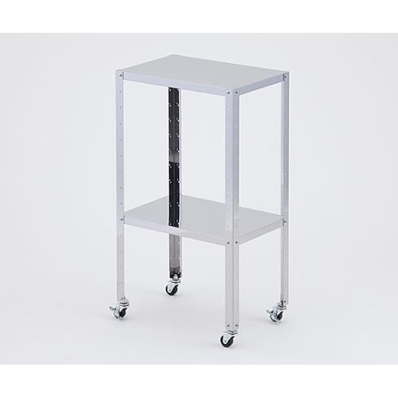 エスコ EA956MV-16A 610x410x809mm/2段ワゴン(ステンレス製) 1個（ご注文単位1個）【直送品】