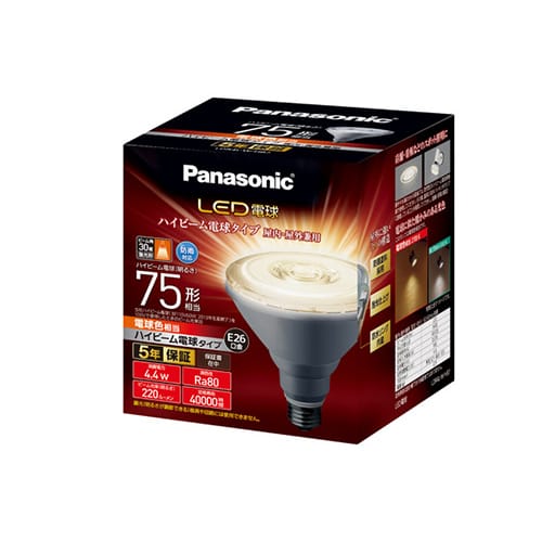 エスコ EA758XR-311A AC100V/4.4W/E26 電球/LED(電球色) 1個 (ご注文単位1個)【直送品】