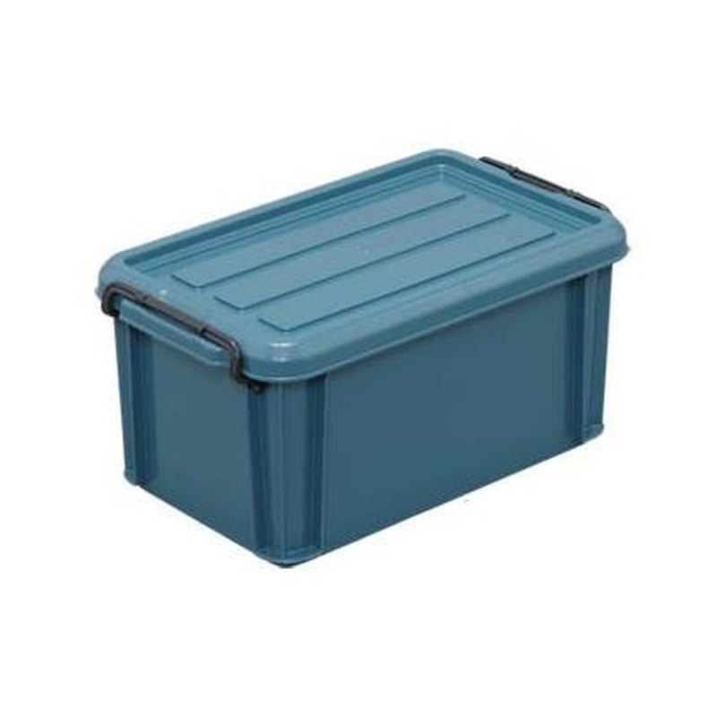 エスコ EA506AB-35BA 345x205x165mm収納ケース(ブルーグリーン)6個 1個(ご注文単位1個)【直送品】