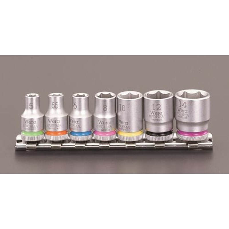 エスコ EA617AH-1 1/4”DRソケットセット(ZYKLOP) 1個（ご注文単位1個）【直送品】