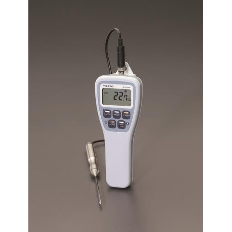 エスコ EA701SC-2B -40゜/+250゜Cデジタル温度計(標準センサー付) 1個(ご注文単位1個)【直送品】