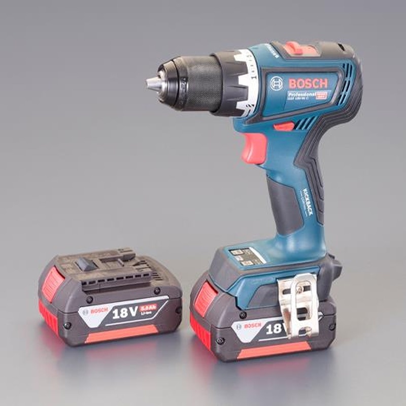 エスコ EA813BC-2C DC18.0Vドライバードリル(充電式) 1個(ご注文単位1個)【直送品】