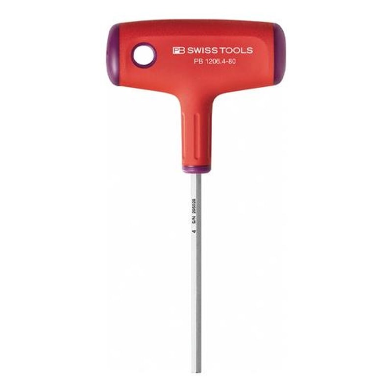 エスコ EA573LP-4A 4.0x55mm［Hexagon]ドライバー(Tハンドル) 1個（ご注文単位1個）【直送品】