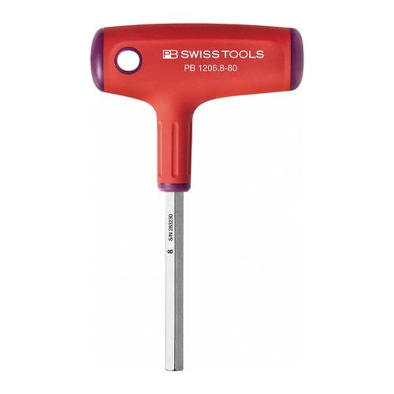 エスコ EA573LP-8A 8.0x50mm［Hexagon]ドライバー(Tハンドル) 1個（ご注文単位1個）【直送品】