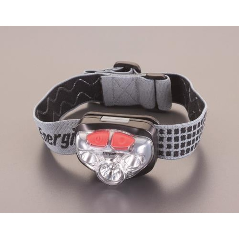 エスコ EA758EA-8E[単4x3本]ヘッドライト/LED(赤・白) 1個（ご注文単位1個）【直送品】