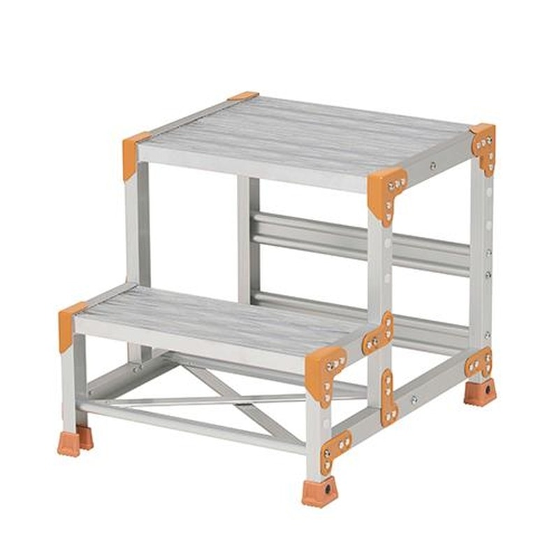 エスコ EA903BW-21 500x400mm/0.5m作業台(グレーチング/アルミ合金 1個(ご注文単位1個)【直送品】