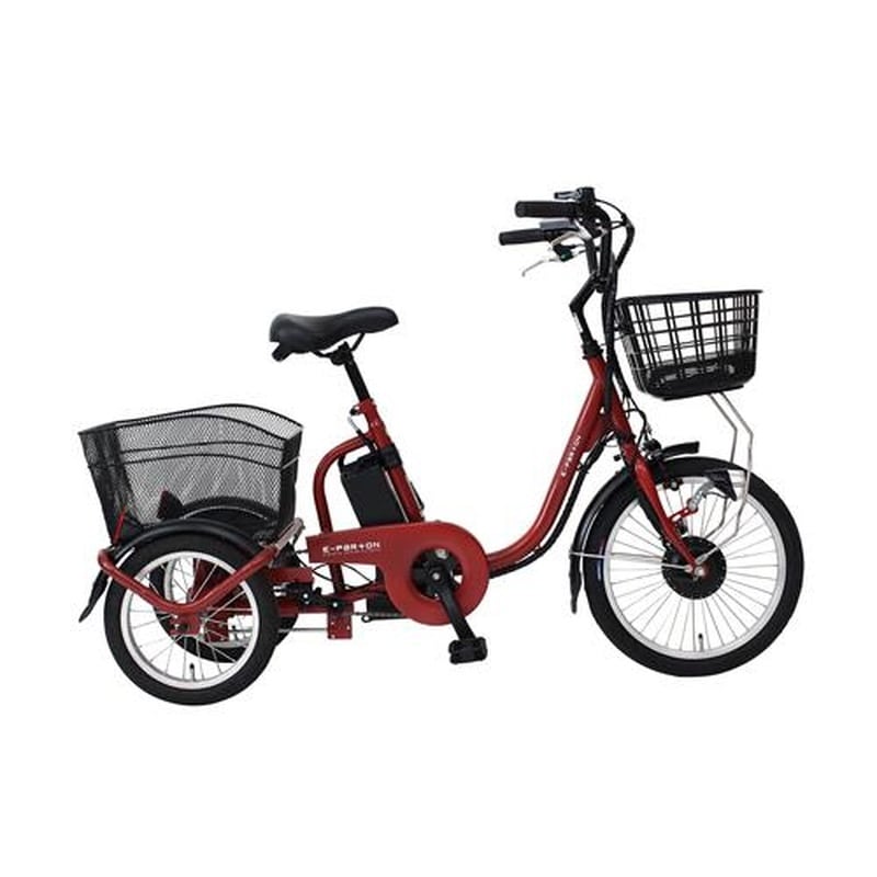 エスコ EA986YB-22 18インチ電動三輪自転車 1個(ご注文単位1個)【直送品】