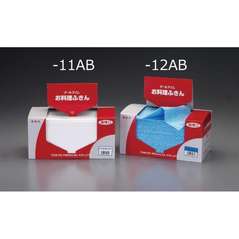 エスコ EA929HG-12AB 300x610mmカウンタークロス(超厚・30枚/青) 1個（ご注文単位1個）【直送品】