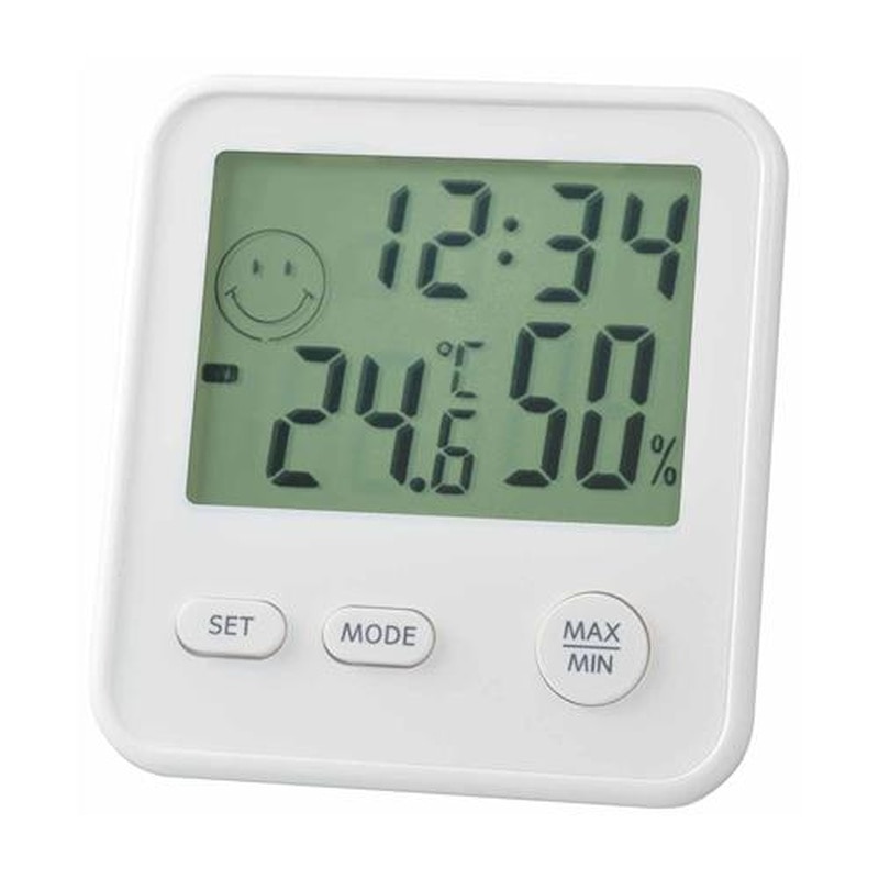 エスコ EA728AC-22 85x20x90mmデジタル温度・湿度計 1個（ご注文単位1個）【直送品】