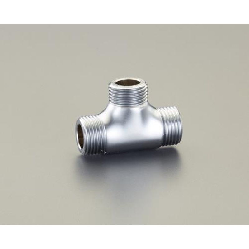 エスコ EA432LA-0A G1/2”フレキ用チーズ(クロムメッキ) 1個（ご注文単位1個）【直送品】