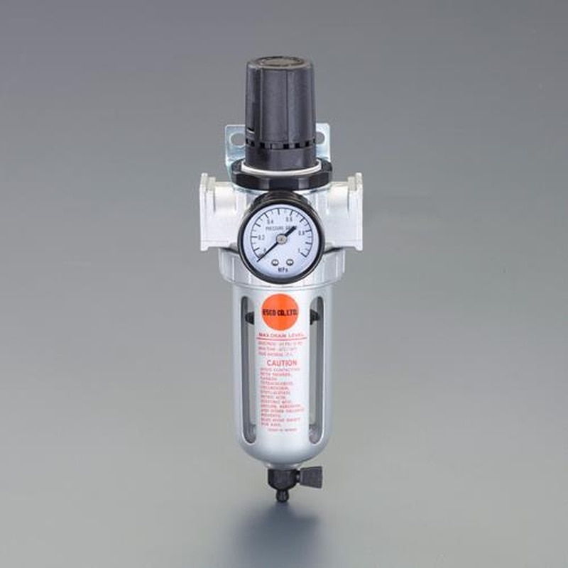 エスコ EA153AF-2B Rc1/4”エアーレギュレーター付フィルター 1個（ご注文単位1個）【直送品】