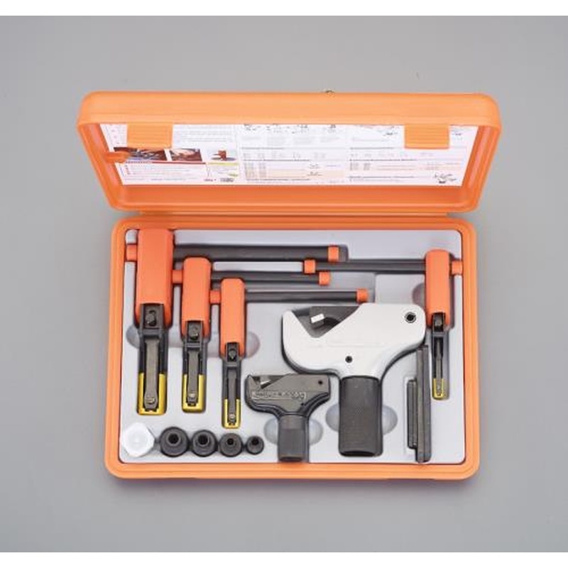 エスコ EA603AC-30A 8-32mmねじ山修正ツールセット(内・外ねじ) 1個（ご注文単位1個）【直送品】