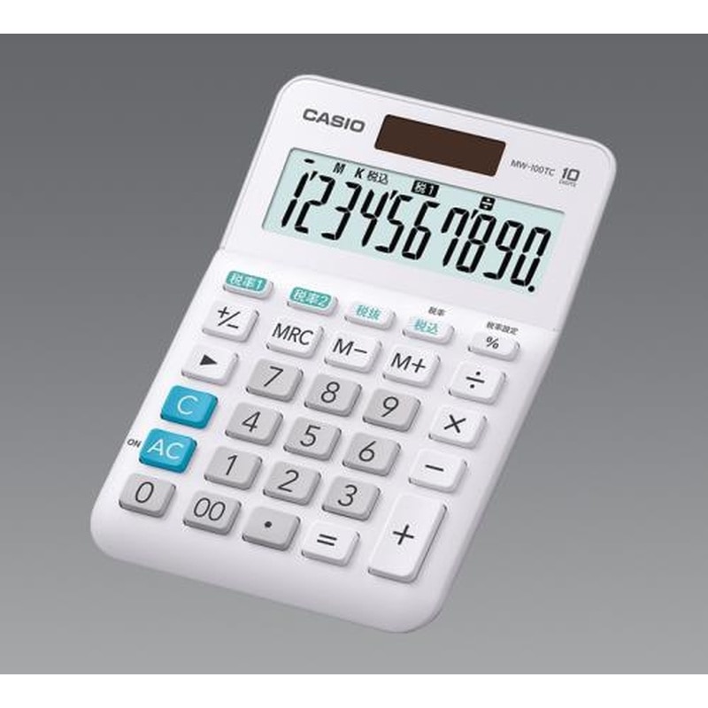 エスコ EA761G-32C 10桁ビジネス計算機 1個（ご注文単位1個）【直送品】