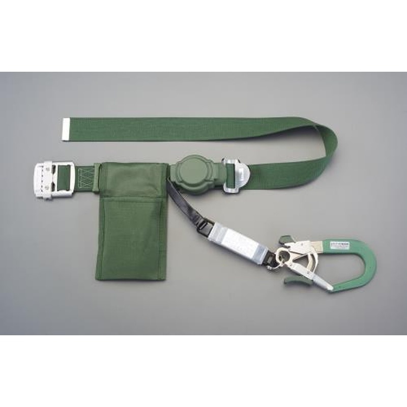 エスコ EA998P-101A 墜落制止用器具(胴ベルト型/巻取式) 1個（ご注文単位1個）【直送品】