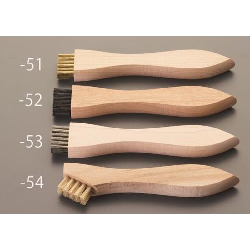 エスコ EA109BE-51 125mmパーツクリーニングブラシ(真鍮) 1個（ご注文単位1個）【直送品】