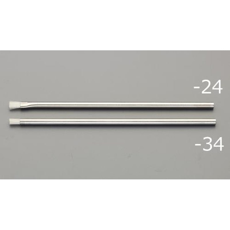 エスコ EA109BJ-24 5.0x158mm精密用ブラシ(扁平形・ナイロン・ステンレス柄) 1個（ご注文単位1個）【直送品】