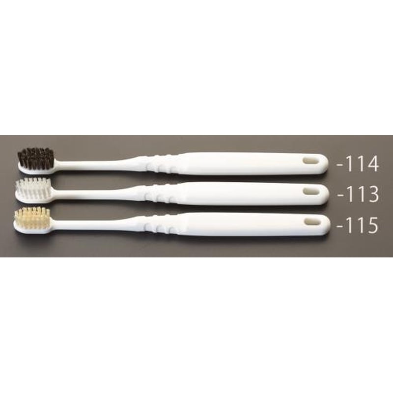 エスコ EA109DZ-115 180mmパーツブラシ(豚毛/10本) 1個（ご注文単位1個）【直送品】