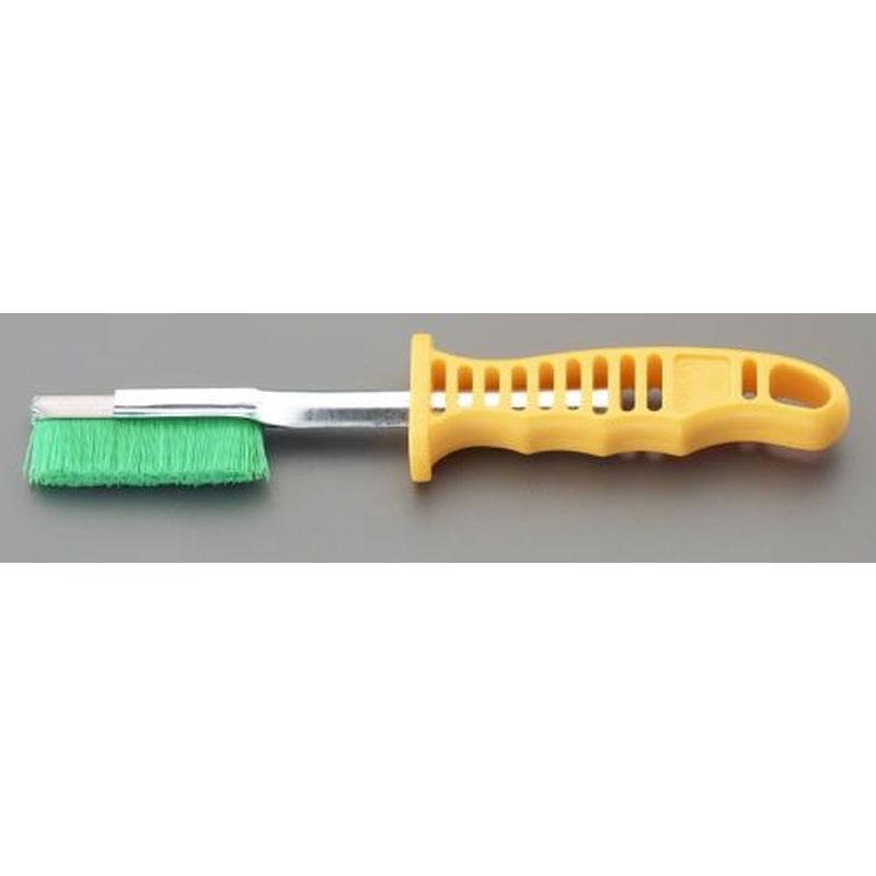 エスコ EA109GF-20 213mmワイヤーブラシ(ナイロン製/直/グリップ付) 1個（ご注文単位1個）【直送品】