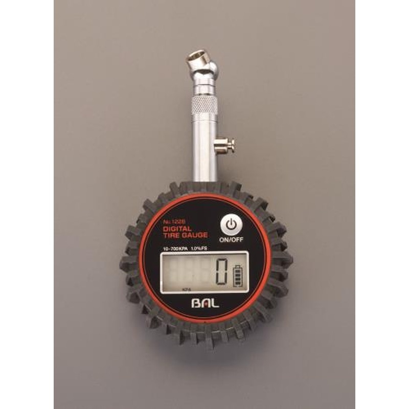 エスコ EA123CG-18 10-700kPaデジタルタイヤゲージ 1個（ご注文単位1個）【直送品】