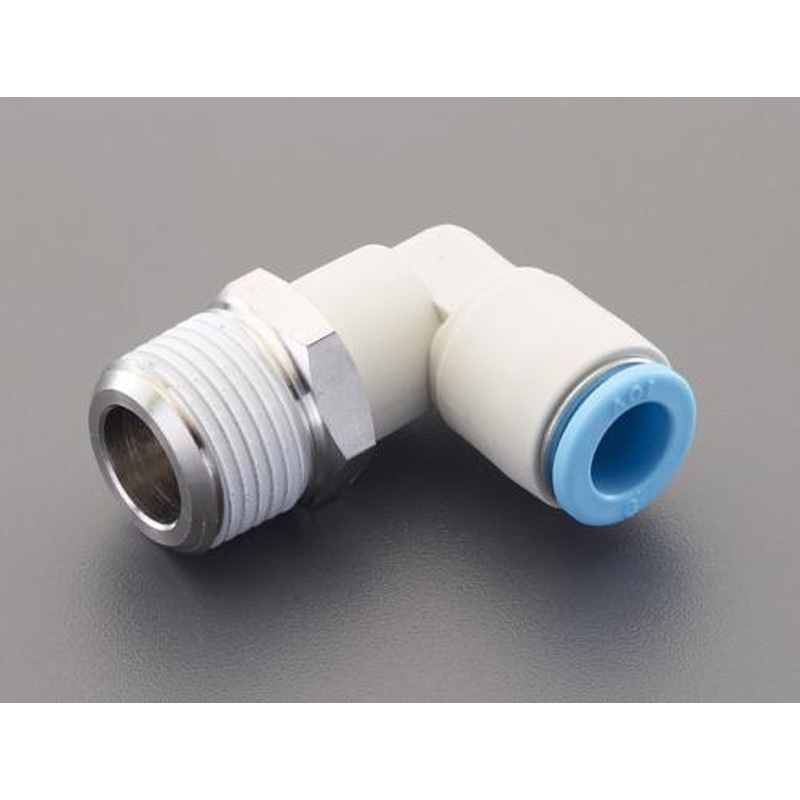 エスコ EA140HR-162 6mmxR1/4”エルボユニオン(ステンレス製) 1個(ご注文単位1個)【直送品】