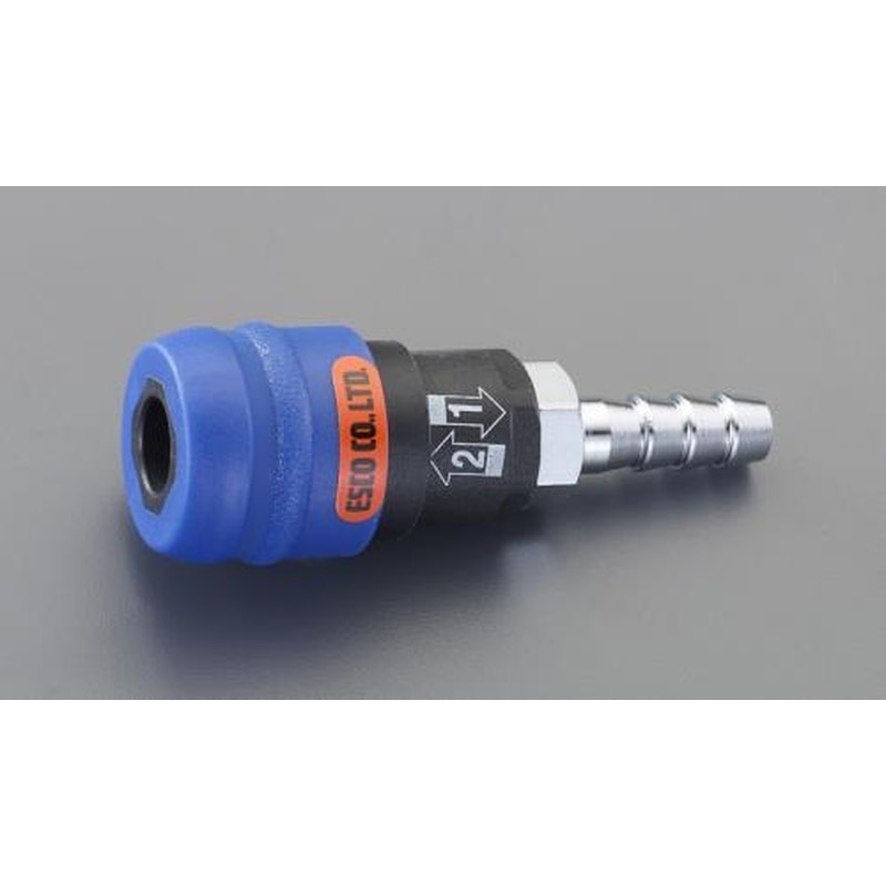 エスコ EA140VC-10 10mmタケノコ型ソケット(残圧抜き機構) 1個(ご注文単位1個)【直送品】