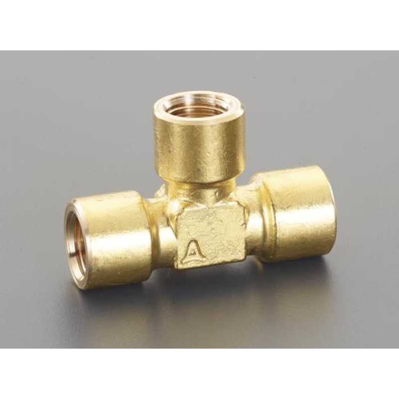 エスコ EA141AA-33 Rc3/8”内ねじチーズ 1個(ご注文単位1個)【直送品】