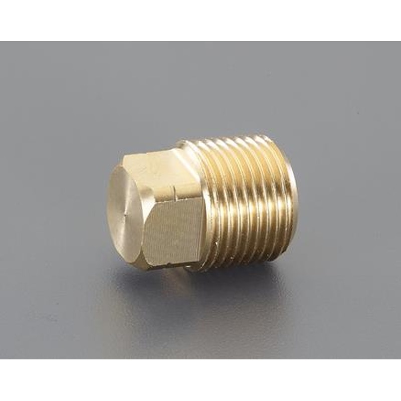エスコ EA141AD-11 R1/8”四角プラグ 1個（ご注文単位1個）【直送品】