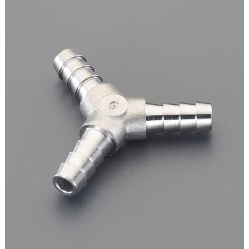エスコ EA141AT-113 10.5mm三方ホースジョイント(ステンレス製) 1個（ご注文単位1個）【直送品】