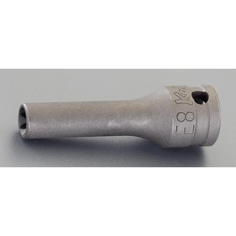 エスコ EA164CW-107 3/8”DRxE7TORXディープソケット(動力工具用) 1個（ご注文単位1個）【直送品】