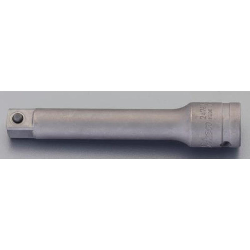 エスコ EA164DP-125 1/2”DRx125mmエクステンションバー(動力工具用) 1個（ご注文単位1個）【直送品】