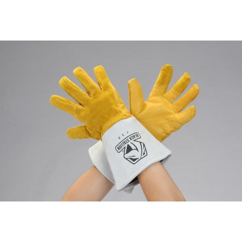 エスコ EA353AT-26[M]手袋(溶接用・牛革) 1個（ご注文単位1個）【直送品】