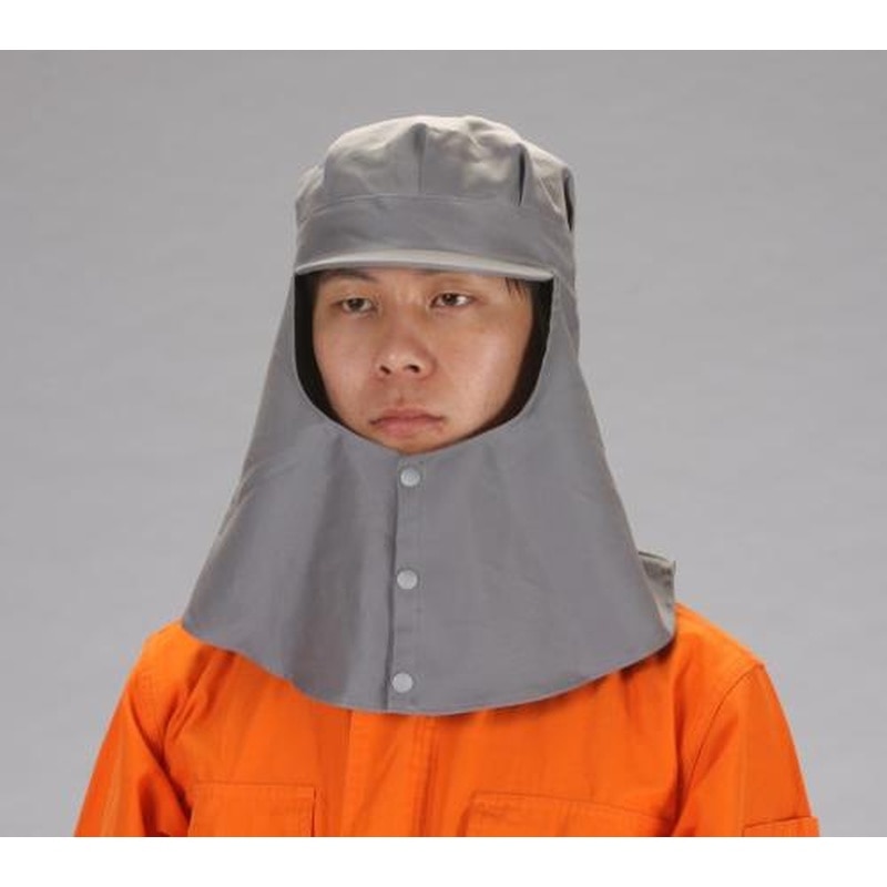 エスコ EA370CB-5[LL]溶接用帽子(八角) 1個（ご注文単位1個）【直送品】