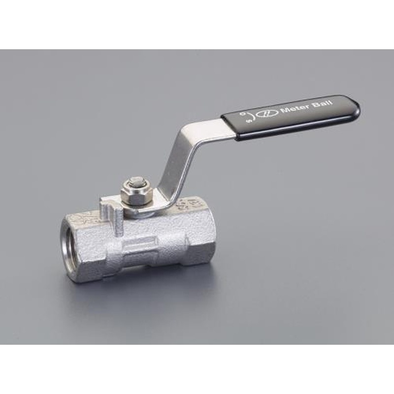 エスコ EA425CA-13 G3/8”xRc3/8”ゲージ用ボールバルブ(ステンレス製) 1個（ご注文単位1個）【直送品】