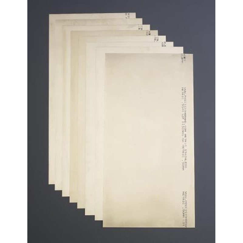 エスコ EA440EB-100 0.05-0.50mm/150x300mmシムセット(ステンレス製) 1個（ご注文単位1個）【直送品】