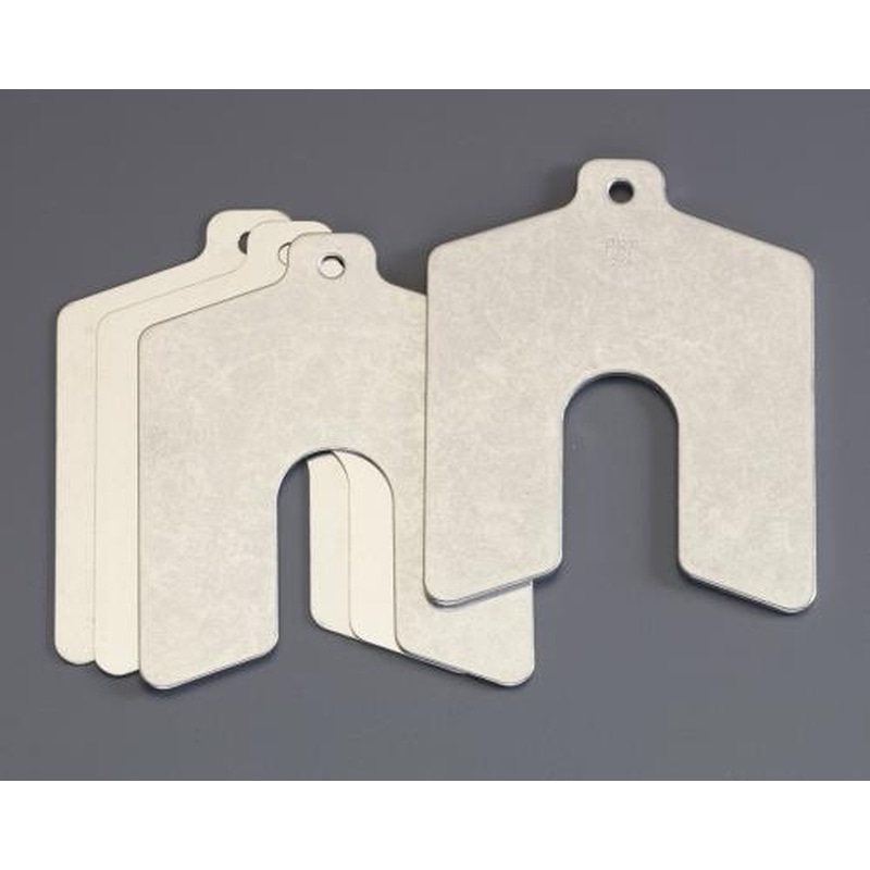 エスコ EA440EK-91 50x50mmスロッテッドシムセット(100枚入) 1個（ご注文単位1個）【直送品】