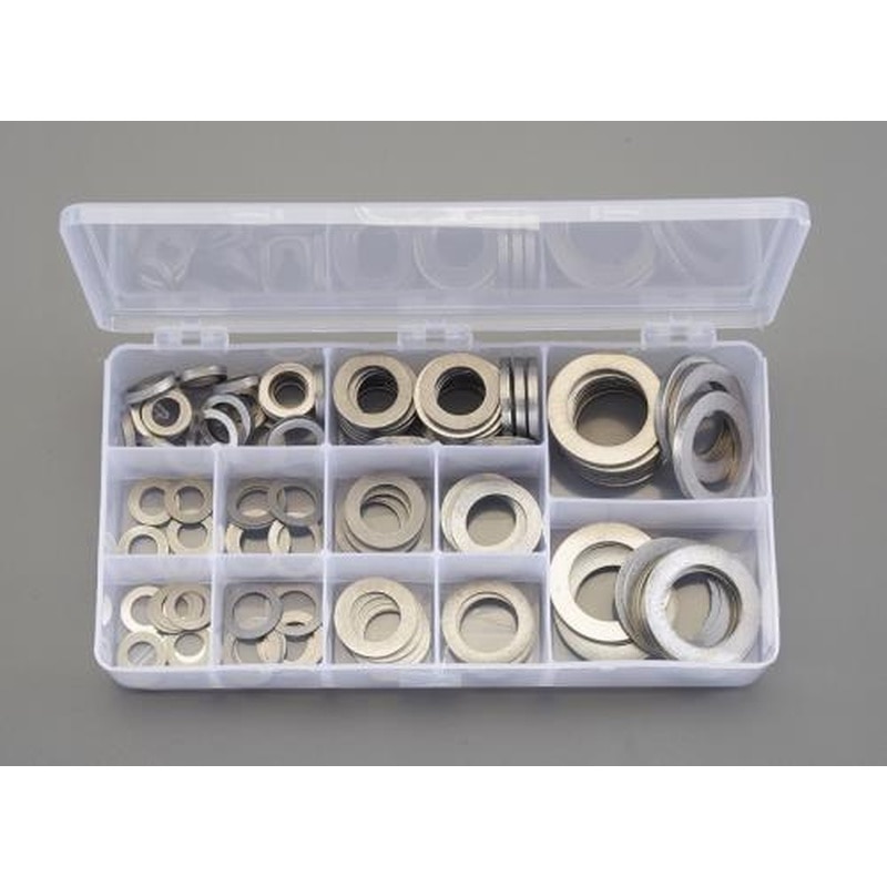 エスコ EA440EK-101 3/8”-1”アーバーシムキット(スチール製) 1個（ご注文単位1個）【直送品】