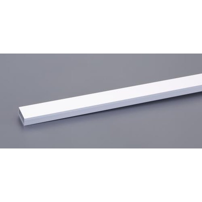 エスコ EA440HD-202 30x10mmx1mアルミ平角パイプ(シルバー/ツヤ消/5本) 1個（ご注文単位1個）【直送品】