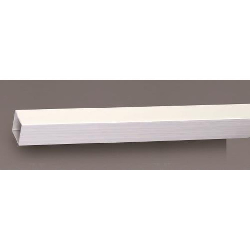 エスコ EA440HE-30 30x30mmx2mアルミ角パイプ(シルバー/2本) 1個（ご注文単位1個）【直送品】