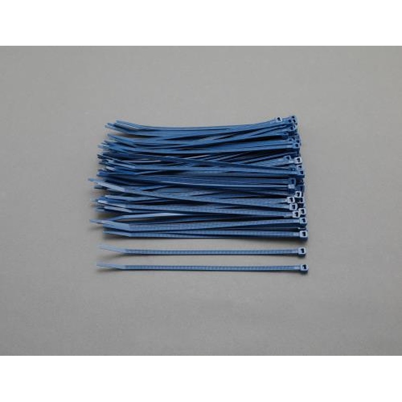 エスコ EA475AV-20 203x4.6mm結束バンド(鉄系成分入/100本) 1個（ご注文単位1個）【直送品】