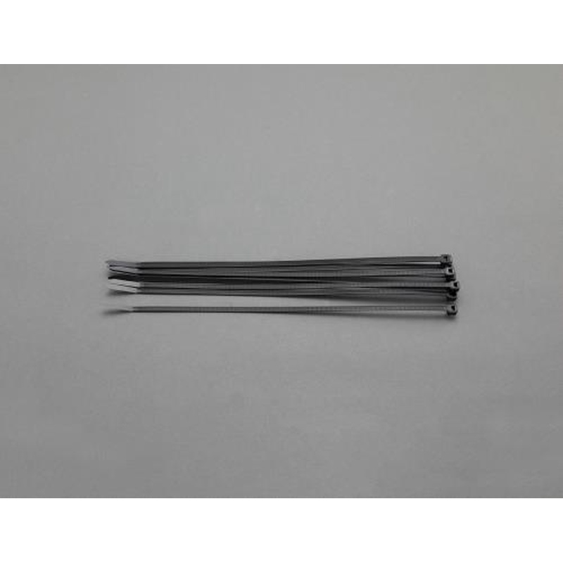 エスコ EA475FJ-310 310x4.6mm結束バンド(耐侯性/再結束/10本) 1個（ご注文単位1個）【直送品】