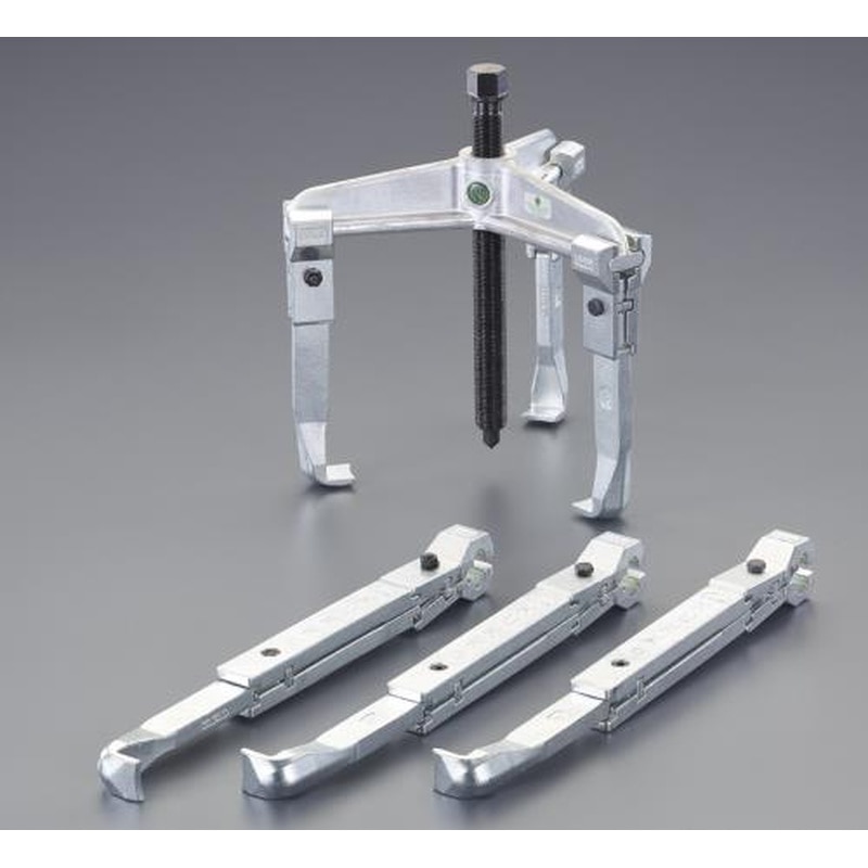 エスコ EA500AR-25 250mmスライドアームプーラー3本セット(3本爪) 1個（ご注文単位1個）【直送品】